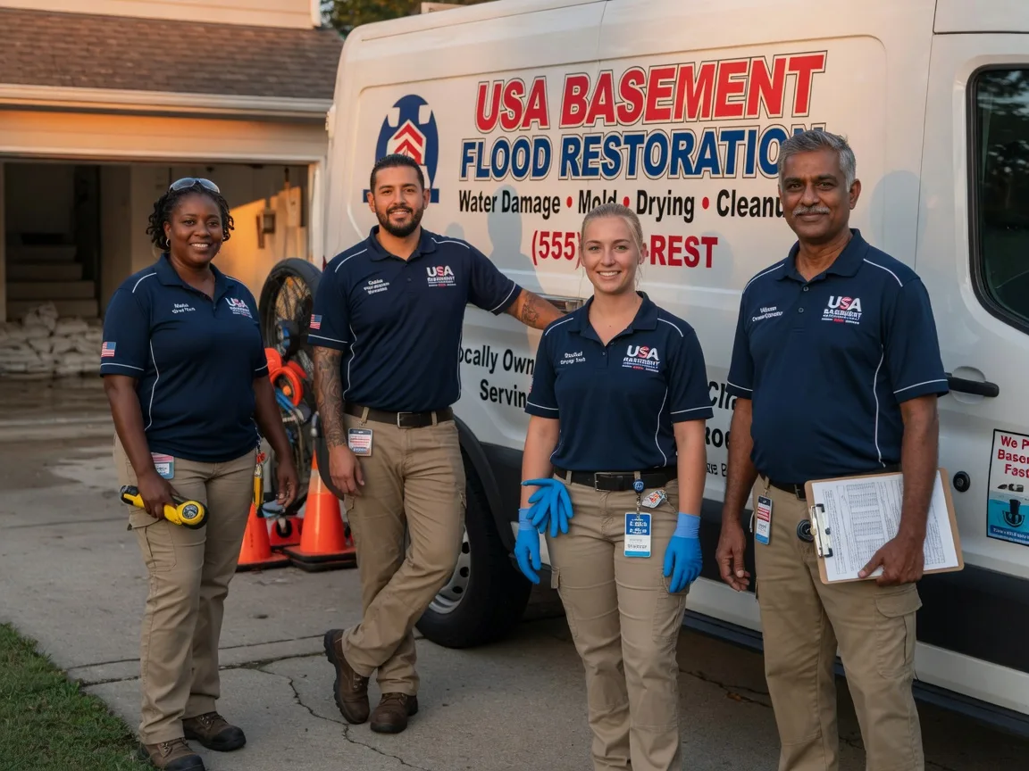 Basement Flood Cleanup company in Harrisville, MS