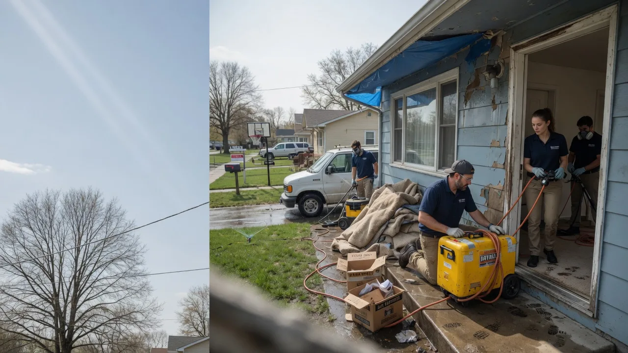 Basement Flood Cleanup in Harrisville, MS near me